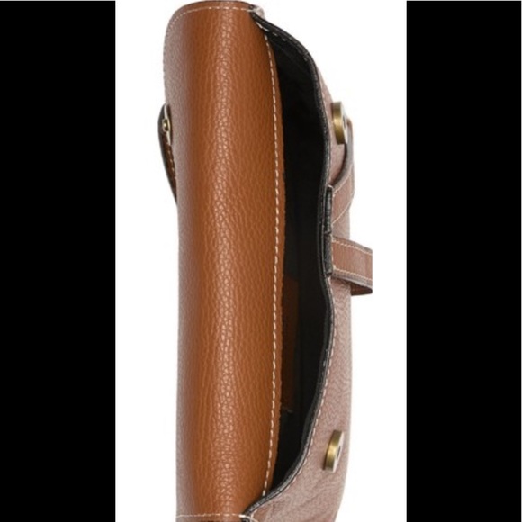 Leather Asymmetrical Crossbody - Picture 8 of 8